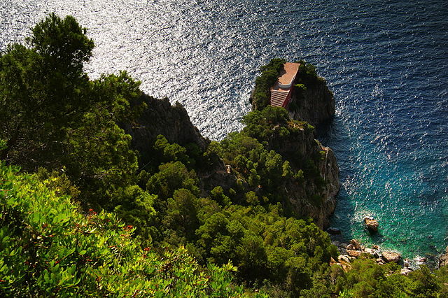 Villa Malaparte Brutalismo Capri 